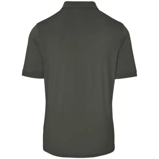 Mens Okiyo Shizen Eco Golf Shirt Olive Back